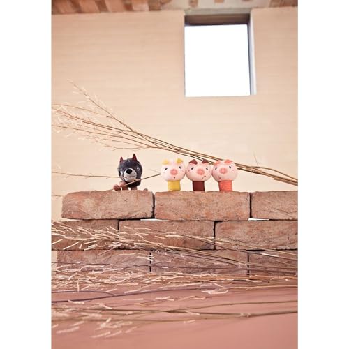 Lilliputiens - Marionette da dita - Il lupo e i 3 porcellini - 4