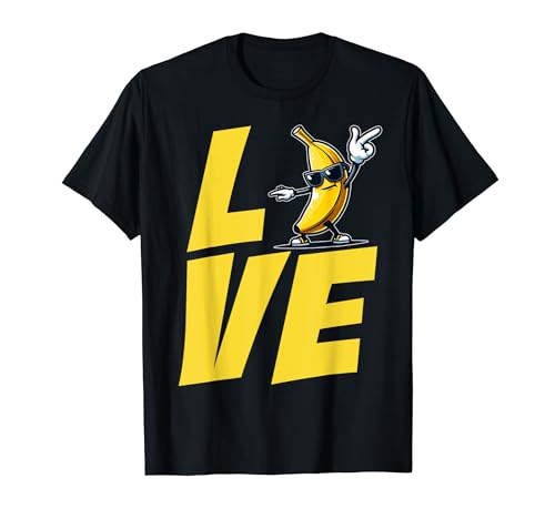 Love Bananas Shirt Men Women Cute Banana Gifts Funny Banana Maglietta