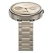 Motorola MOTO 360 (for Android 4.3 or Higher) Smartwatch 1st Generation - 46mm Slim Fit - Champagne Metal (Certified Refurbished)