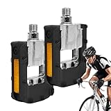 Force de pédalage renforcée : la structure innovante de ces pédales de VTT réduit sensiblement la charge du pied. Elle permet de pédaler plus longtemps et sans fatigue prématurée et augmente ainsi les performances sur les sentiers difficiles.