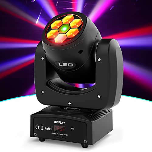 Moving Head Dj Lights, Holdlamp 6*10W Bee Eye Moving Heads Lights Rgbw Led Beam Colorful Lighting Effect Stage Light For Ktv Rave Activity Disco Events Lighting Show #TOP16