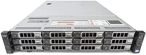 Dell PowerEdge R720XD Server | 2X E5-2670 v2 = 20 Cores | 192GB RAM | 8X 10TB HDD (Renewed)