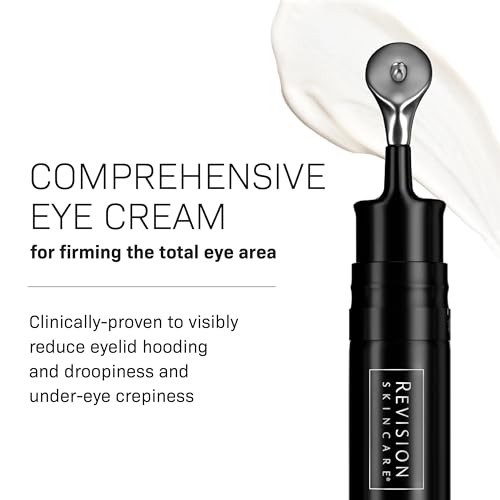 Revision Skincare D·E·J Eye Cream®, Firming and Moisturizing Treatment for Fine Lines, Wrinkles and Crow’s Feet 0.5 FL OZ
