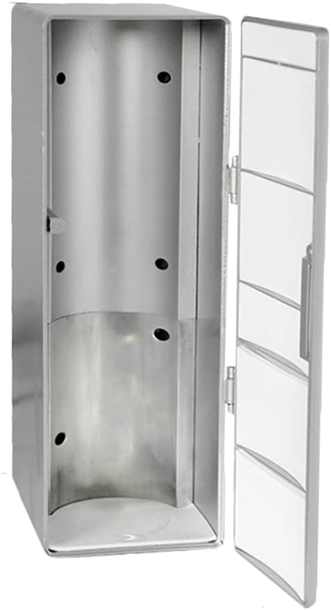 1 Pcs Rose Gold With Magnetic, Dual-Use USB Mini Fridge For 5V 10W Cooling 8-9 Degrees Celsius, Heating 40-65 Degrees Celsius, Rose Gold