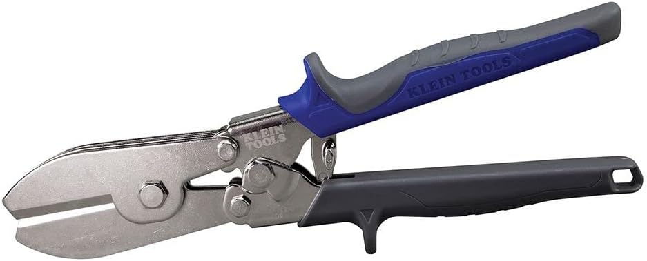 Klein Tools 86520 5 Blade Crimper for Ductwork, Pipe and Sheet Metal Crimps 24 gauge Steel, 28 gauge Stainless