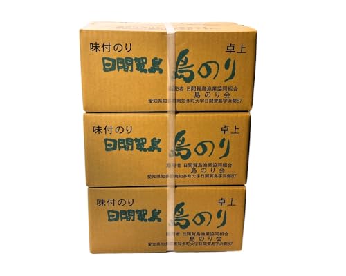 日間賀島　島のり　(味付け海苔)　3ダース（36本入り）（Amazon）
