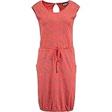 mazine winterjacken damen reduziert Kordel um die Hüfte mazine Paulina Printed Kleid (S, red)