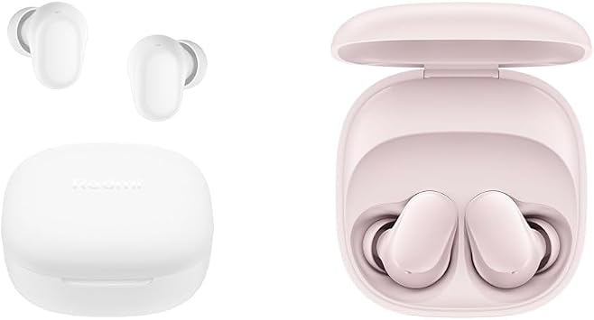 Set Purchase Xiaomi Redmi buds 6 Wireless Earbuds, Play, 36 Hours Playtime, AI Noise Reduction During Calls, Low Latency Model, Ultra Lightweight, Compatible with Google Fast Pairs, Rapid Charging