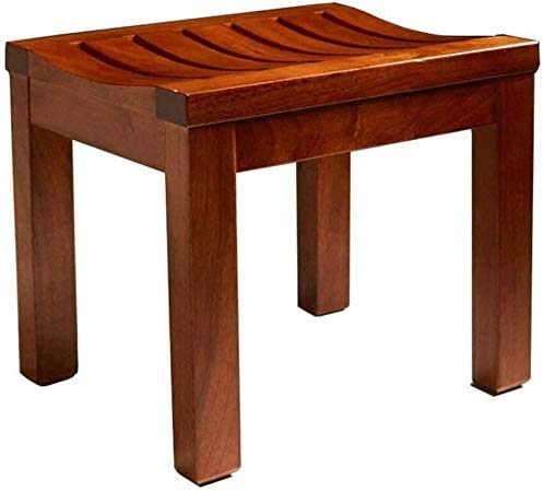 Taburete para ancianos de madera y asiento de ducha antideslizante para discapacitados