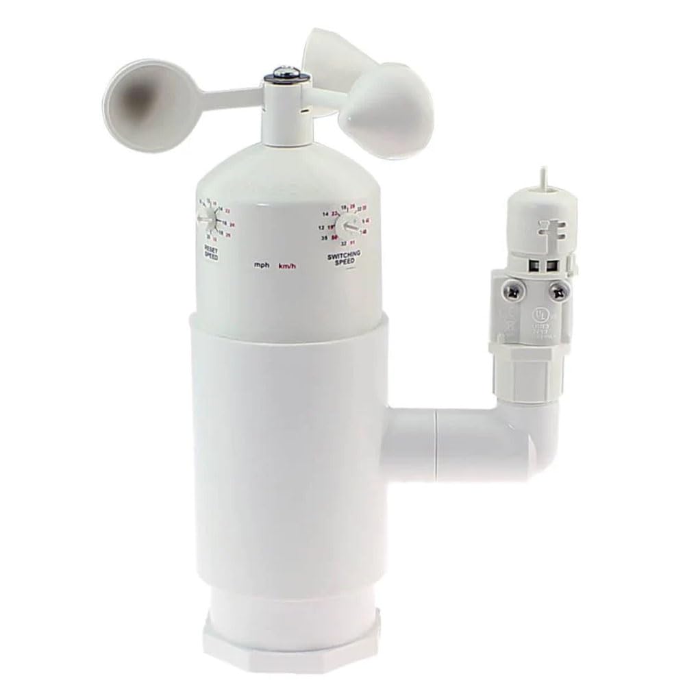 Mini Estación Meteorológica Hunter: Optimiza tu Riego con Precisión | Hunter Estación meteorológica viento y lluvia | Sensor combinado MWS