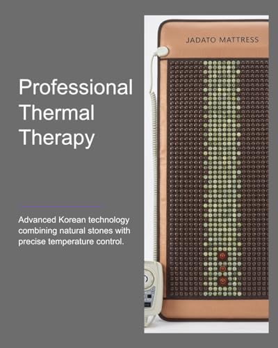 Image of Carefit Original Jadato Health Care Heating Mat | 1092 Jade Tourmaline Stones with Uterus Care