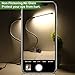Qooltek LED Desk Lamp Clip on Light Book Reading Lights with 3 Lighting Model 10-Level Dimming for Bed Headboard,Table,Task Lighting