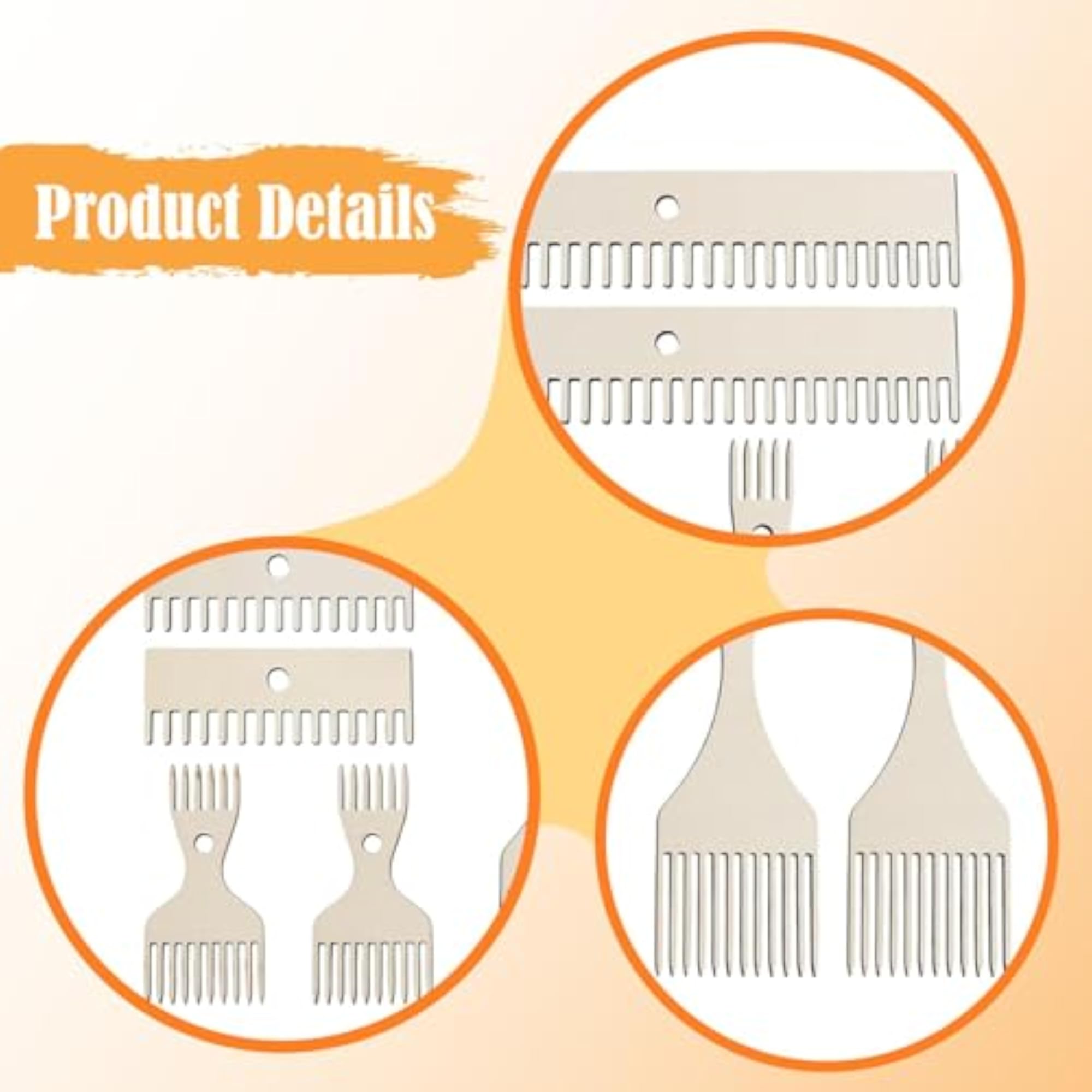 Wood Weaving Loom Comb Kit for Beginners