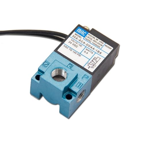 Válvula solenoide de control de impulso electrónico de 3 puertos fabricada con latón de 24V 2
