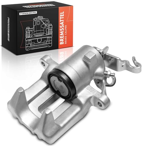 Frankberg Brake Caliper Disc Brake Rear Right Aluminium Compatible with Golf Plus Golf V Golf VI A3 O.c.t.a.v.i.a II Leon Altea Altea XL Toledo III Yeti Beetle Replace# 1K0615424J