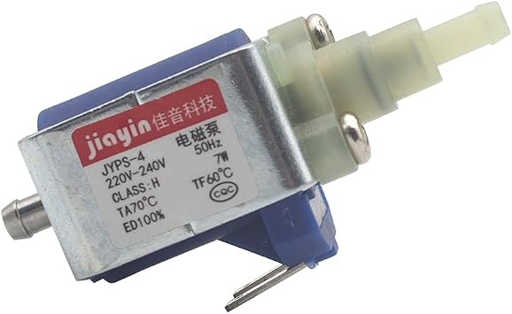 JYPS-4 7W AC 220V - 240V Straight Original Plunger Gas Water Suction Pump Part Electromagnetic Pump for Iron, steam mop, Garment Steamer