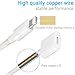 Cable Extender 1ft Short 2 Pack Female Extension Cord Data Audio Charge Dock Connector Compatible for Phone X/XS/XR/XS Max /8/8 Plus /7/7 Plus /6