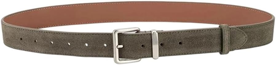 Retro Suede Belts Women Elegant Wide Waistband Dress Sweater Jeans Girdle Accessories