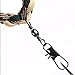 BESSTUUP Paracord Fly Fishing Lanyard Neck Strap with Adjustable Swivels, Fishing Tackle Tool Holder, Camo, 16.93 Inch