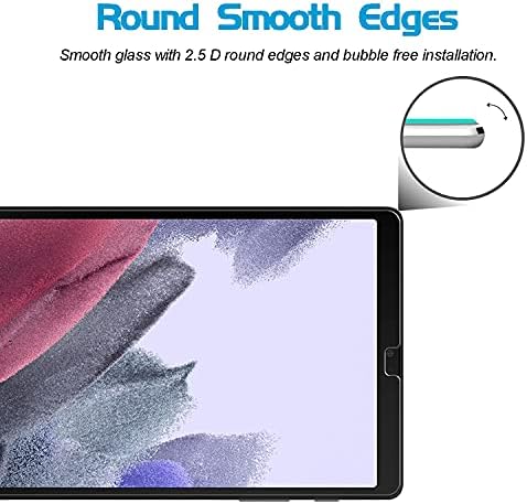 XunyLyee [2-Pack] Compatible with Samsung Galaxy Tab A7 Lite 8.7" Screen Protector, Tempered Glass Film for Galaxy Tab A7 Lite SM-T220/SM-T225 Anti-Scratch Easy Installation