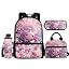 Axolotl Cherry Blossom Pattern