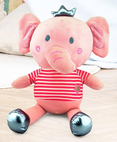 Image of DearJoy Little Elephant Soft Toy Pink- 42cm