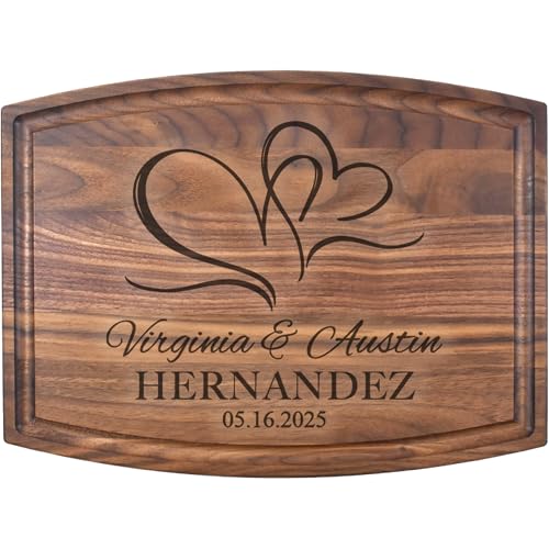 Tabla de Cortar Personalizada de Madera Rectangular 43x28 cm miniatura 1