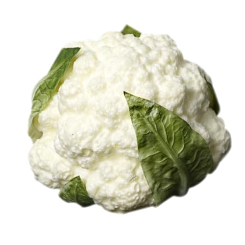ULTECHNOVO de Brócoli Artificial Realista para Exhibición y Decoración Adorno Vegetal Falso Detallado para Tiendas Mercados Fotografía