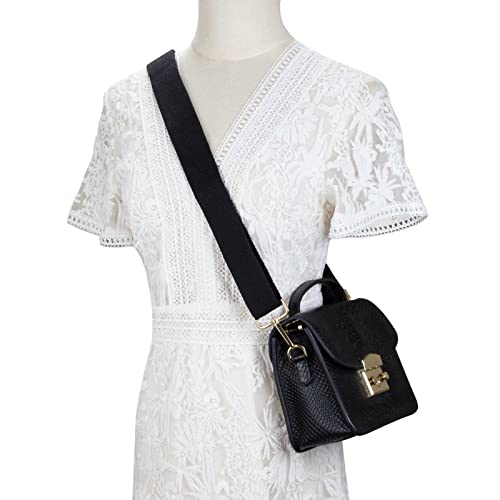Image of Allzedream Purse Straps Replacement Crossbody Bags Handbag Wide Canvas Adjustable