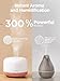 InnoGear 500ml Essential Oil Diffuser with Remote Control, Premium Ultrasonic Aromatherapy Diffusers Scent Humidifier Vaporizer Auto-Off Timer for Large Room Home, Yellow