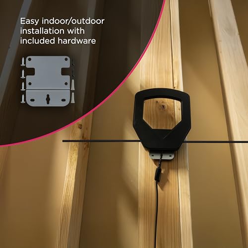 Antenne HD extérieure NEXTGEN TV compatible 8K avec fixation grenier et toit - 3