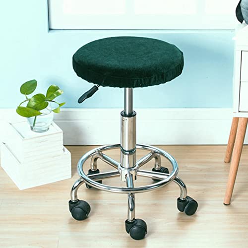 Funda elástica para taburete redondo protector asiento lavable bar 5