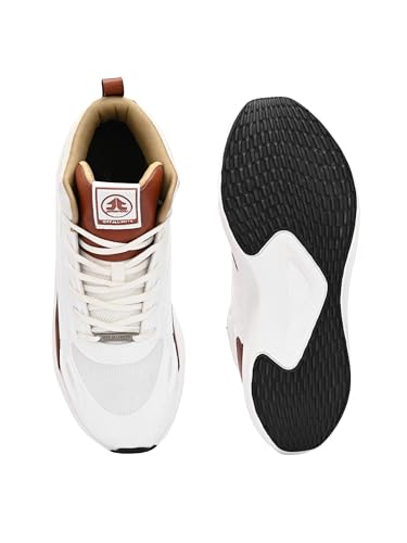Image of OFF LIMITS Gladiator EXPLOREX Sneakers for Men | Lightweight Breathable Comfortable High-Top Shoes for Men | Shock-Absorption Technology for Sports, Fashion, Walking, Hiking | Casual Workout Footwear | Mens Boots