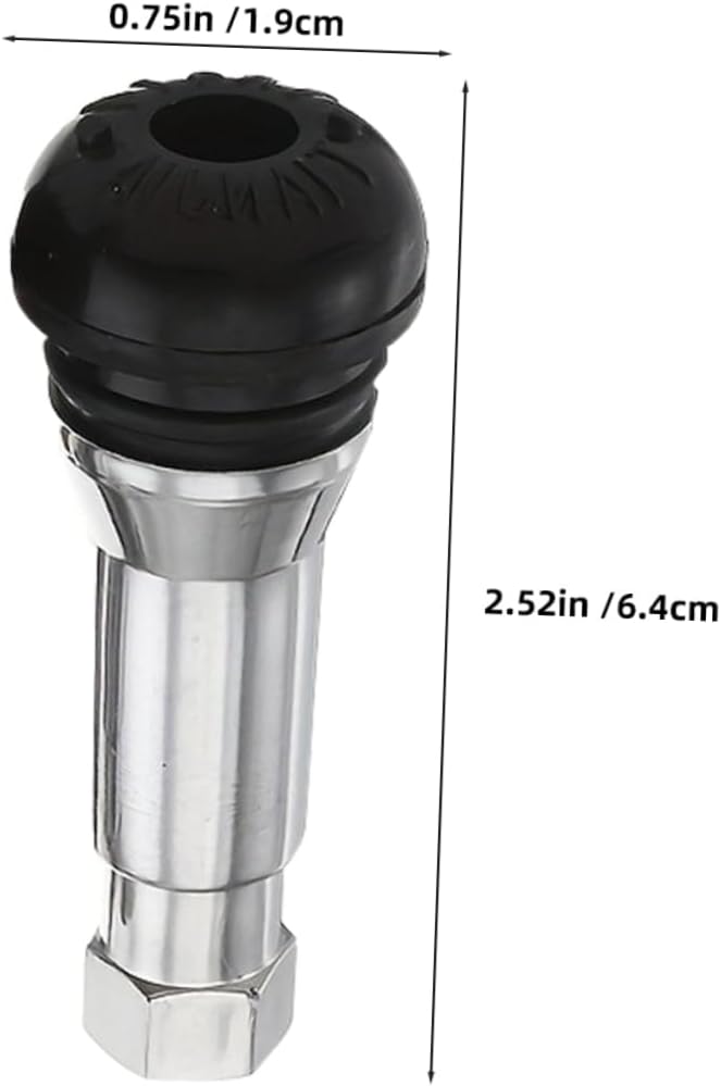 Zerodeko 5pcs Tire Valve Stem Tubeless Tire Valve Air Stem for Auto Truck SUV Long-Lasting Performance