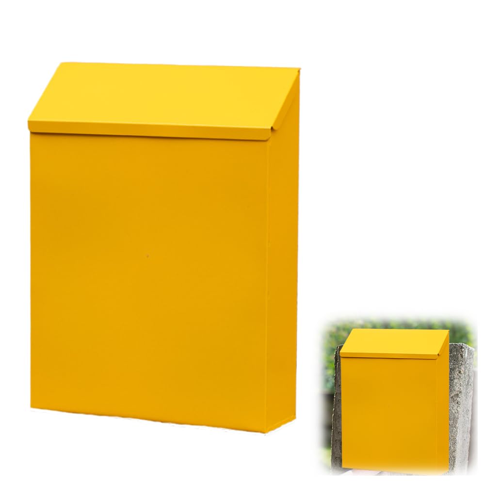 Boîte aux lettres avec serrure pour stopper les vols de courrier de maison et de bureau