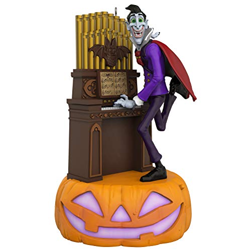 Hallmark Halloween Ornament 2019 Monster Mash Collection Dracula on Organ