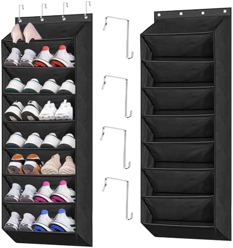 Zapatero Puerta,Zapatero Colgante,Organizador Zapatos Puerta,8 Ca...