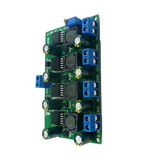 Stap Down Board Multi-Channel Power Module 3A Instelbare uitgang 3.3V 5V 12V Buck Converter voor Voltage Verminderde… - Image 6