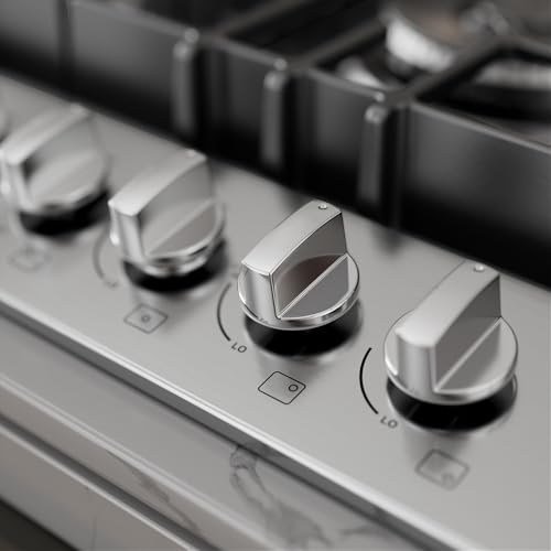 Image of Empava 30 inch Gas Stove Cooktop with 5 Italy Sabaf Sealed Burners NG /LPG Convertible in Stainless Steel, 30 Inch