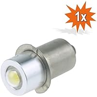 Do!LED P13.5s - Linterna LED Cree (0,85 W, 4-8 V, CA/CC), color blanco