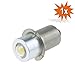 Produktbild Do!LED P13.5s LED Cree Taschenlampe Lampe Weiss Birne 0,85 Watt 4-8 Volt, Wechselstrom- und Gleichstrombetrieb AC/DC