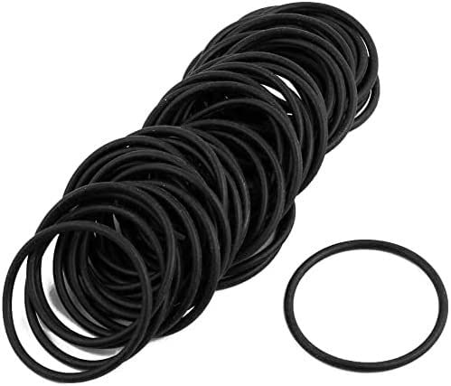 O-ringi uszczelka gumowy pierścień, 33mm OD 29mm ID 2mm szerokość, metryczna uszczelka Buna-N, opakowanie 50 szt.