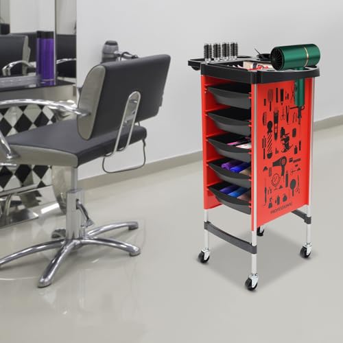 Chariot de beauté et de coiffure charge maximale 100 kg durable
