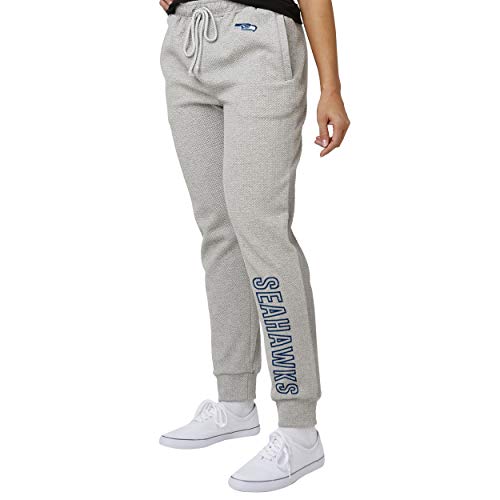 Seattle Seahawks NFL Womens Gray Woven Joggers - M