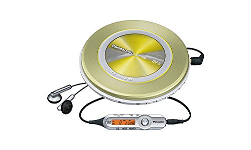 Panasonic D‐SOUND ポータブルCDプレーヤー イエロー SL-CT520-Y