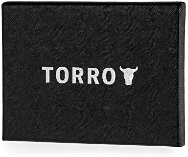 TORRO MagSafe Card Holder/Wallet  Premium, Genuine Leather Cardholder with RFID Protection, Compatible with iPhone 14/13 / 12 Series (Black)