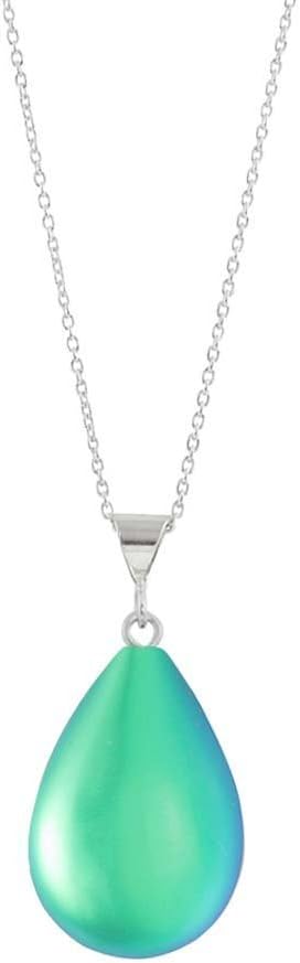 Small Drop Pendant | Sterling Silver Jewelry | Crystal Pendant Necklace | Drop Pendant - Image 4