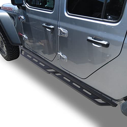 Estribos para Jeep Gladiator JT 2020-2025 negro miniatura 2