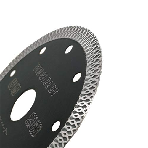 Finglee Dt Diamond Saw Blades 5In，Super Thin Diamond Saw Blades For Angle Grinder，4.5 Inch For Cutting Marble, Porcelain #TOP3