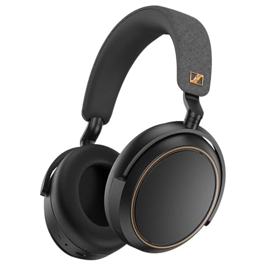 Sennheiser Momentum 4 Wireless Special Edition Kopfhörer mit Bluetooth - mit adaptiver Geräuschunterdrückung für kristallklare Anrufe - 60 Stunden Akkulaufzeit - anpassbarer Klang, Schwarz/Kupfer